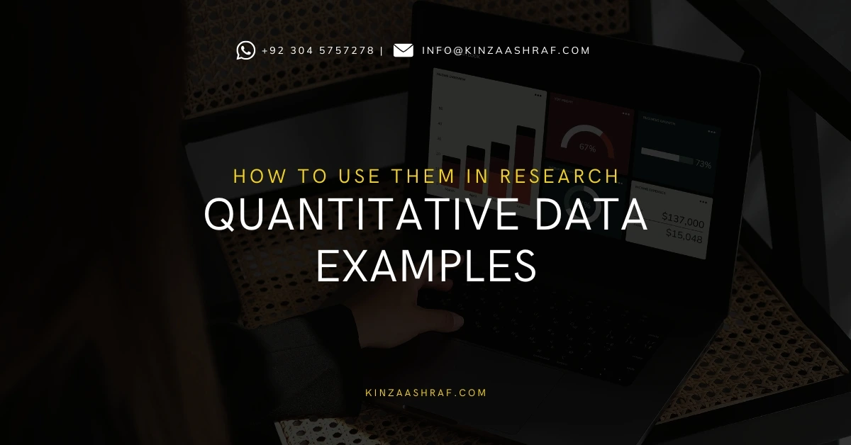 Quantitative Data Examples and How to Use Them in Research
